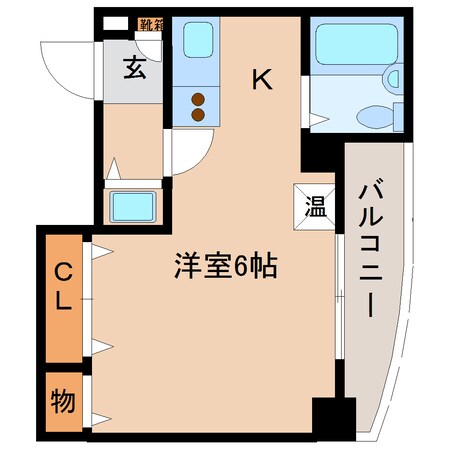 静岡駅 徒歩16分 4階の物件間取画像